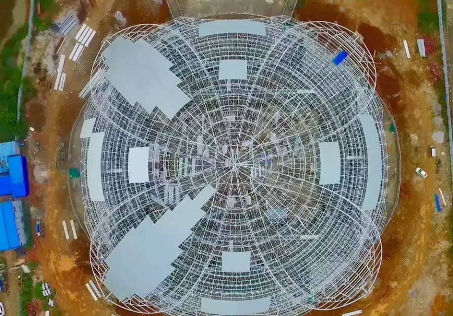 海城体育馆网架